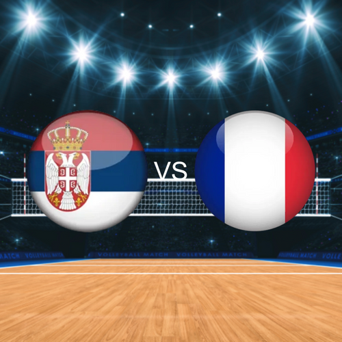 Serbia vs France Women's Volleyball Nations League