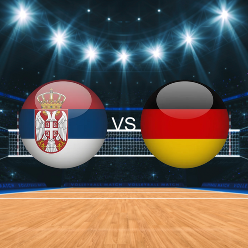 Serbia vs Germany Women's Volleyball Nations League