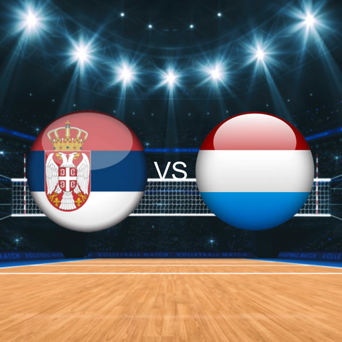 Serbia vs Netherlands CEV EuroVolley