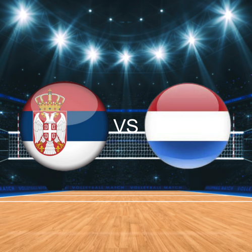 Serbia vs Netherlands CEV EuroVolley