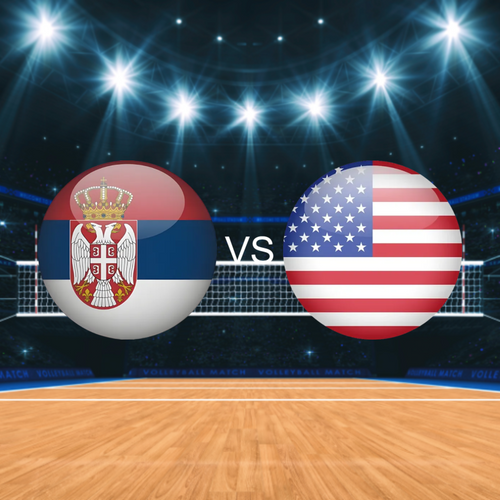 Serbia vs USA Women's Volleyball Nations League