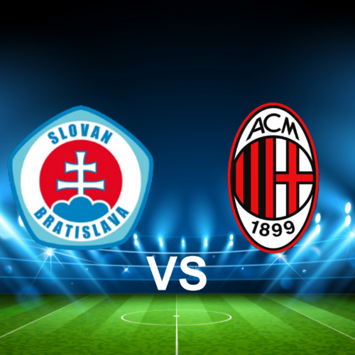 SK Slovan Bratislava vs AC Milan Champions League