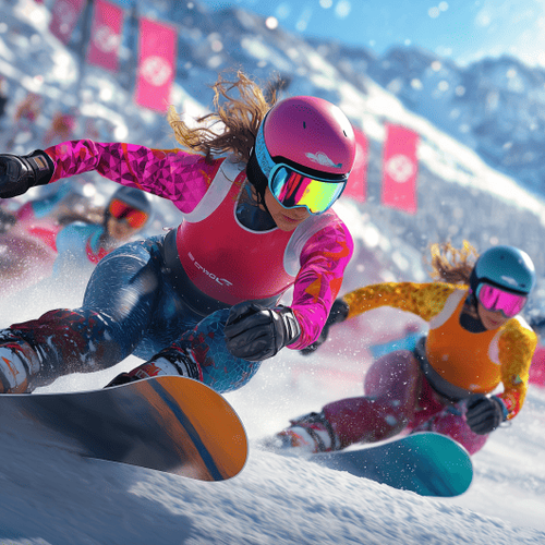 Snowboard Cross Women Session OSBD10 Winter Games 2026
