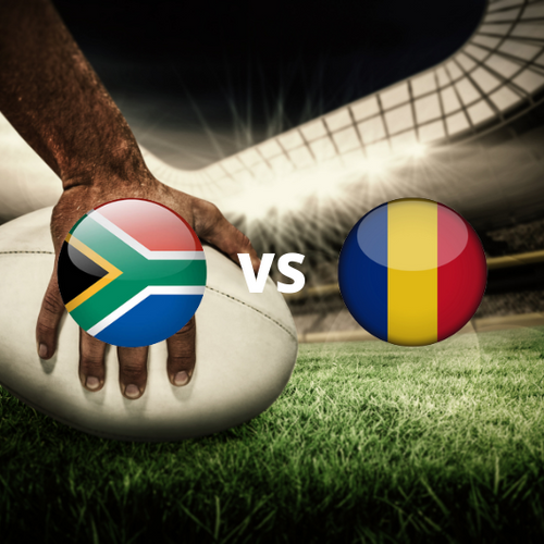 South Africa vs Romania World Cup Rugby