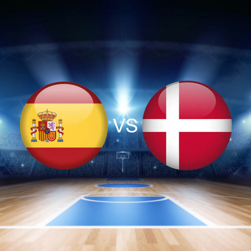 Spain vs Denmark Basketball FIBA Basketball World Cup 2027 European Qualifiers