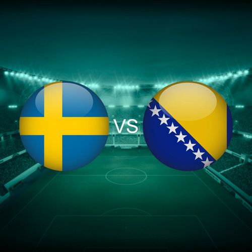 Sweden vs Bosnia Herzegovina Men's Nations League