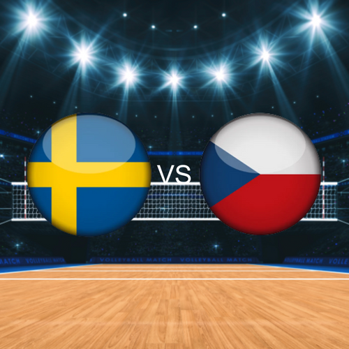 Sweden vs Czech Republic CEV EuroVolley