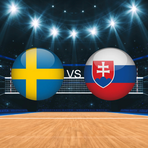 Sweden vs Slovakia CEV EuroVolley