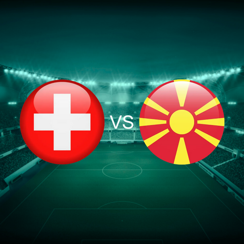 Switzerland vs North Macedonia Men's Nations League