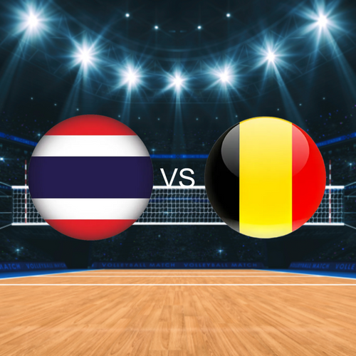 Thailand vs Belgium Women's Volleyball Nations League