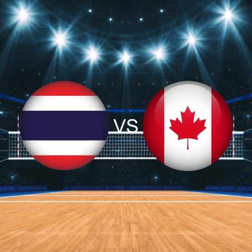 Thailand vs Canada Women's Volleyball Nations League