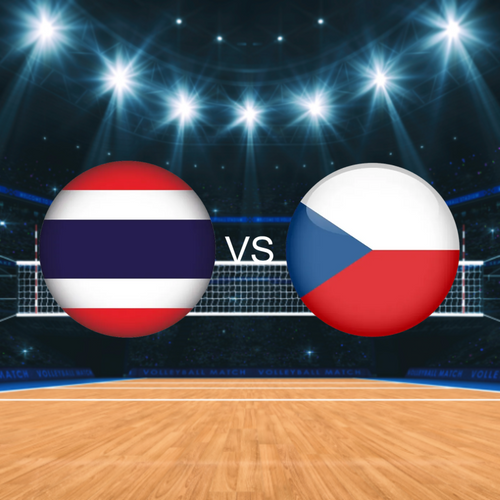 Thailand vs Czech Republic Women's Volleyball Nations League