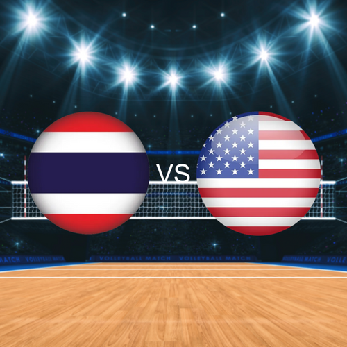 Thailand vs USA Women's Volleyball Nations League