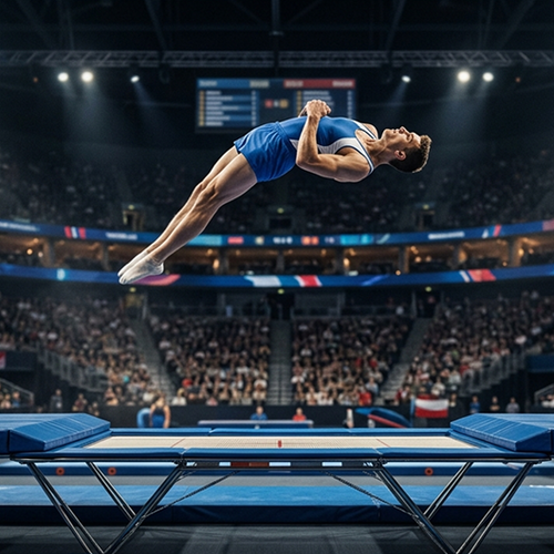 الجمباز الترامبولين GTR01 الألعاب الصيفية 2028