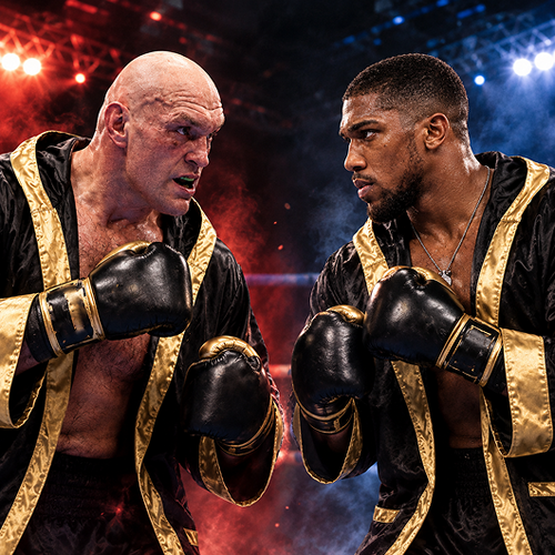 Tyson Fury vs Anthony Joshua Matchroom Boxing