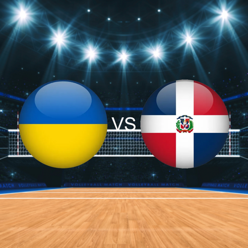 Ukraine vs Dominican Republic Women's Volleyball Nations League