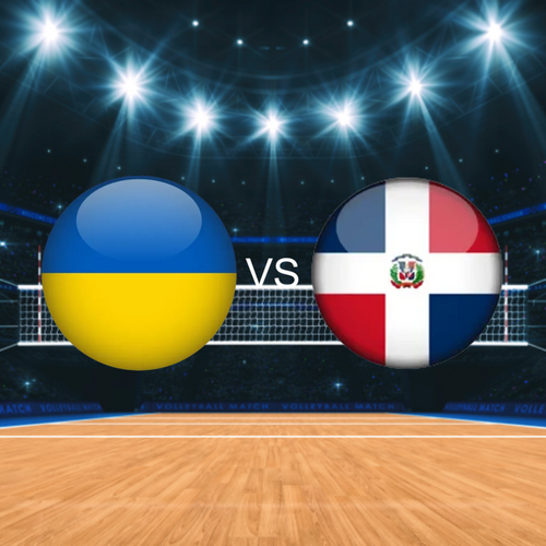 Ukraine vs Dominican Republic Women's Volleyball Nations League