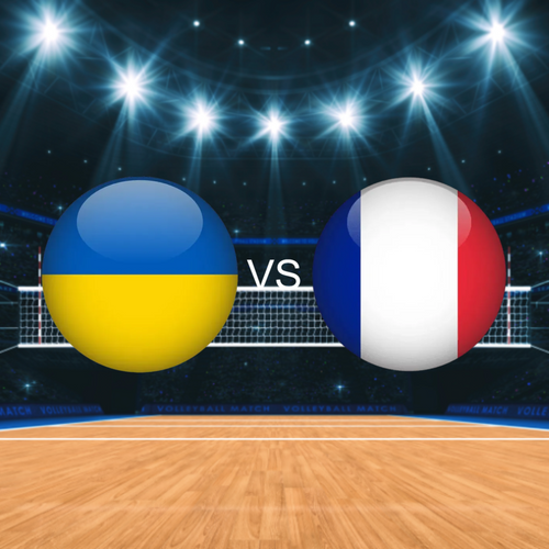 Ukraine vs France Women's Volleyball Nations League