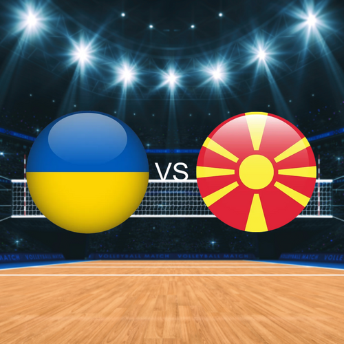 Ukraine vs North Macedonia CEV EuroVolley