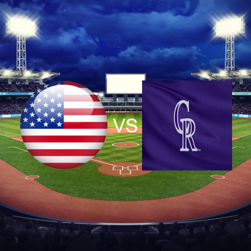 USA vs Colorado Rockies World Baseball Classic