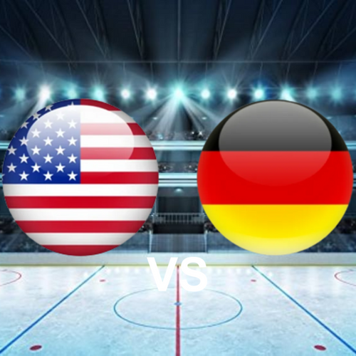 USA vs Germany Ice Hockey World Championship