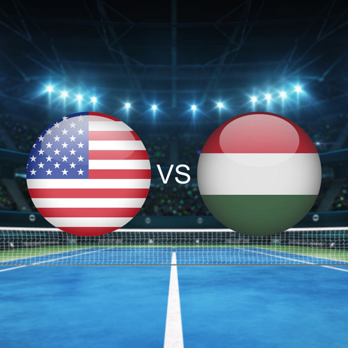 USA vs Hungary Billie Jean King Cup