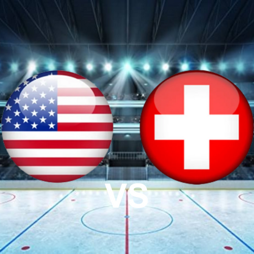USA vs Switzerland Ice Hockey World Championship
