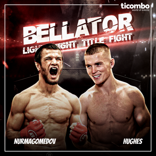 Usman Nurmagomedov vs Paul Hughes Bellator Lightweight Title Fight