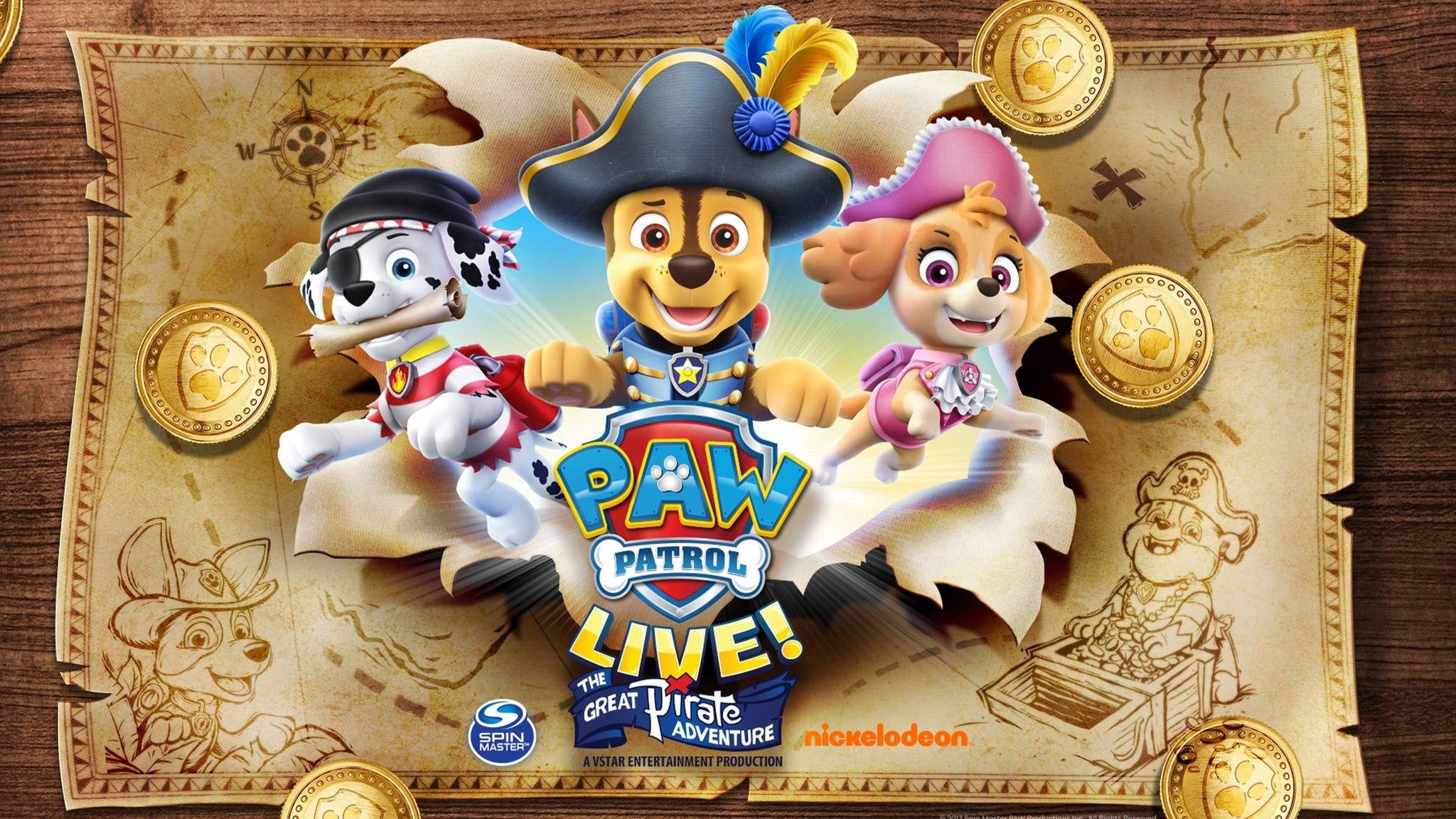 PAW Patrol Live! "The Great Pirate Adventure"