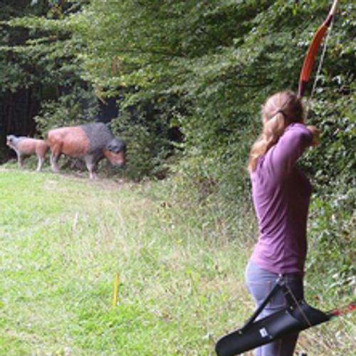 Bogenschießen im 3D-Parcours | Einzeltraining im Parcours