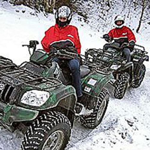 Im Schnee ein echtes Erlebnis | Quad 4x4 Ride | ca. 2 Std