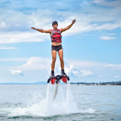 Flyboarden in Parchfurth