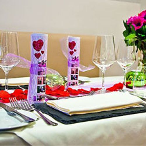 Candle Light Dinner | Romantik pur in sanftem Kerzenschein