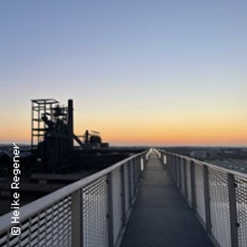 Gutschein - Hochofen Skywalk. Sonnenuntergang auf Phönix West